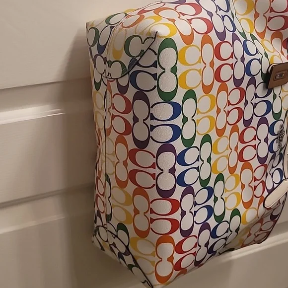 Coach Rainbow Bag, New with Tags - Picture 6 of 16